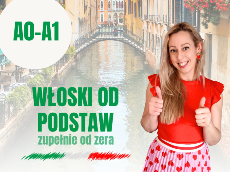 Włoski od zera – wtorki o 18:00 – od 24 września 2024 – 22 lekcje